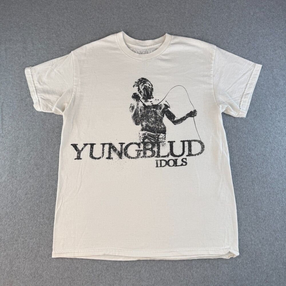 YUNGBLUD Idols World Tour 2025 T-Shirt Size M Official Merch 100% Cotton